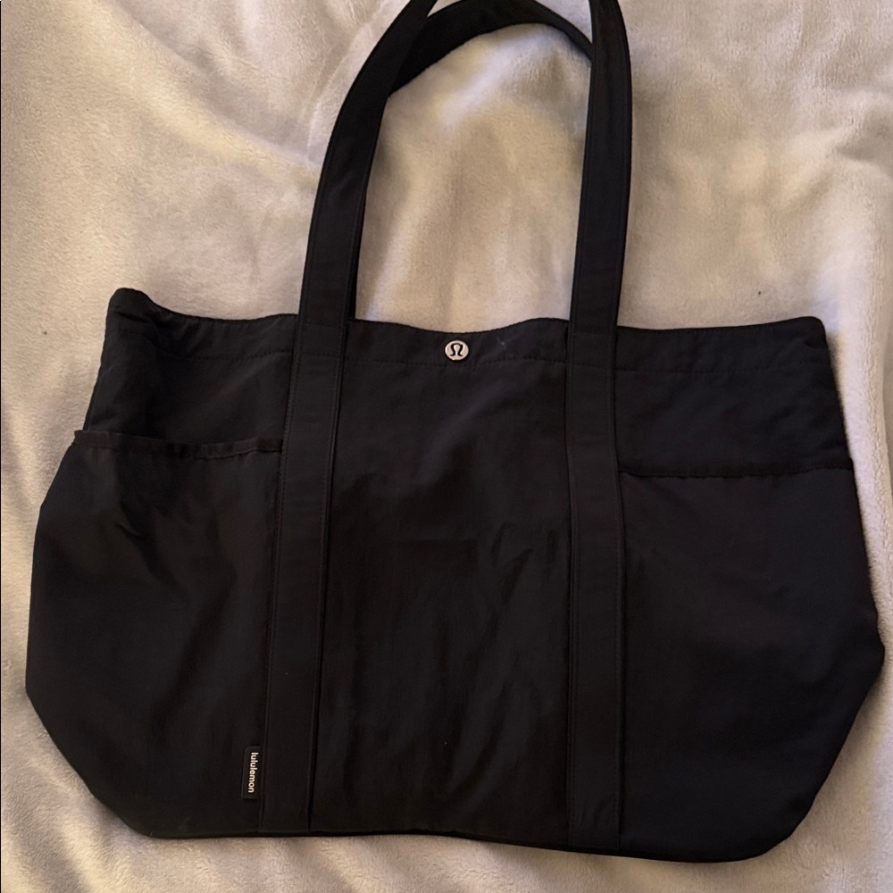 Lululemon Black Tote Bag
